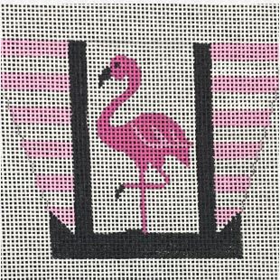 Tote Bag - Flamingo 2/Pink Stripes