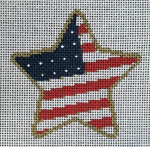 Patriotic Star w/Stitch Guide