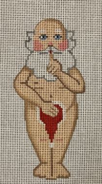 Naked Santa w/Hat
