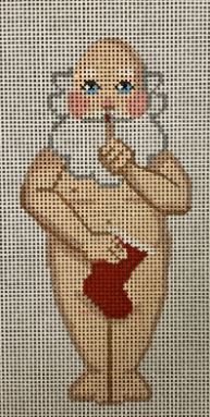 Naked Santa w/Stocking