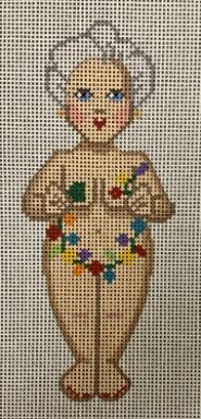 Naked Mrs Santa w/Lights