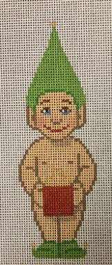 Naked Elf w/Present