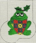 Patchy Frog Mini Sock