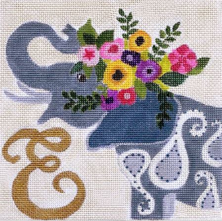Golden Letters - E for Elephant