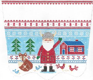 Santa Sven Fluffy Fox Friend