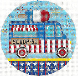 Food Truck - Red White and Scoop
