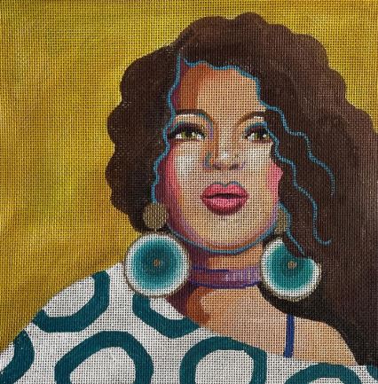 Pop of Turquoise Lady