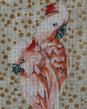 Tuttle Bag Insert - Cockatoo Couple