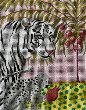 Tuttle Bag Insert - Tiger and Monkey