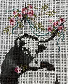 Tuttle Bag Insert - Bull w/Roses