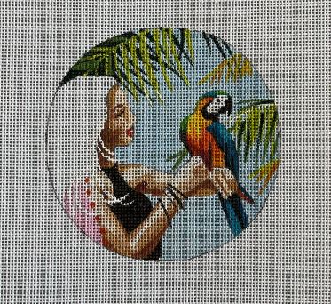 Girl w/Parrot