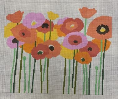 Poppies Pink/Orange 13M