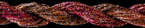 911450 Brazillian Brown - Braid #12 Overdyed Metallic