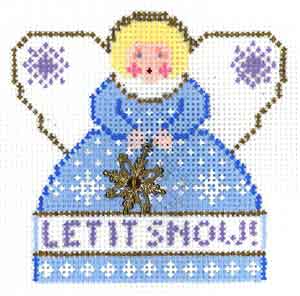Mini Angel - Let it Snow w/charms