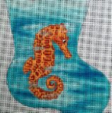 Seahorse Mini Stocking