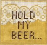 Hold My Beer Cozie Insert