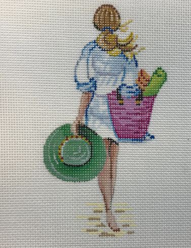 June Girl w/Beach Bag