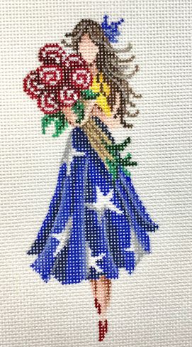 July Girl in Red/White/Blue