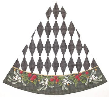 Black/White Harlequin Holly Pillar Tree