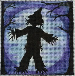 Midnight Scarecrow Silhouette