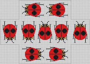 Ladybug Brick Cover - 18M