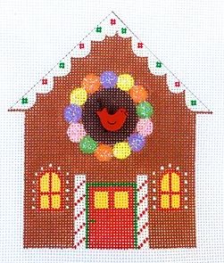 Gingerbread Birdhouse w/Stitch Guide
