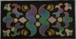 Stained Glass Floral Insert