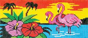 Flamingo Sunset
