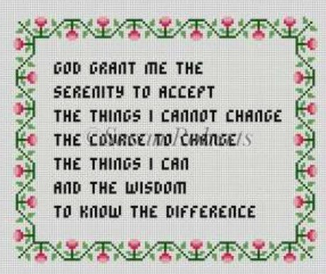 Serenity Prayer