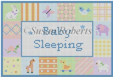 Patchwork Baby Sleeping