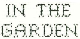 In the Garden/Green
