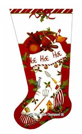 Hoe Hoe Hoe Stocking