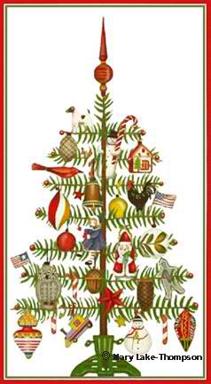 Christmas Tree/Ornaments Panel