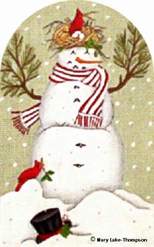 Nest Head Snowman