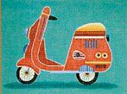 Red Scooter
