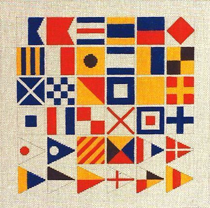 Flag Alphabet and #s