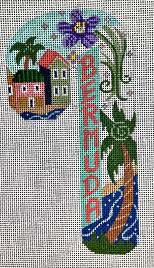 Travel Candy Cane - Bermuda