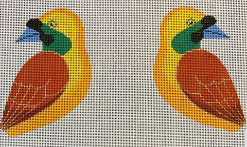 Yellow and Orange Bird