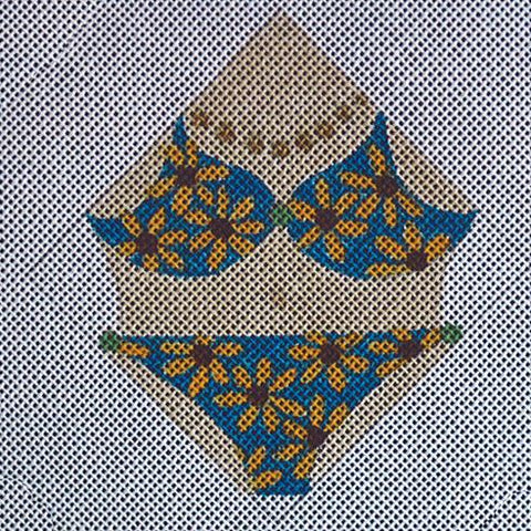Diagonal Daisy Bikini