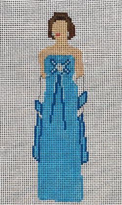 Jackie in Blue