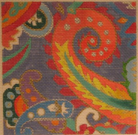Florescent Paisley