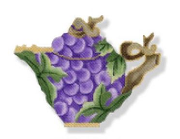 Teapot - Grapes