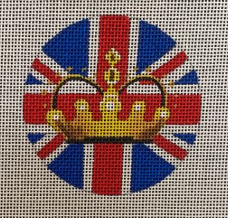 Traditional British Flag w/Crown