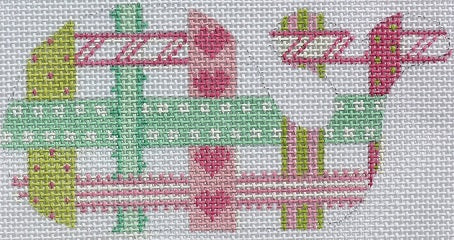 Woven Ribbons Mini Whale