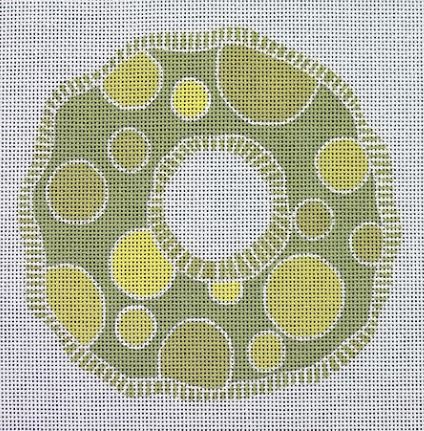 Lime Green Wreath