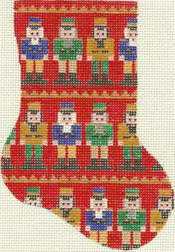 Nutcracker Minisock - Red background