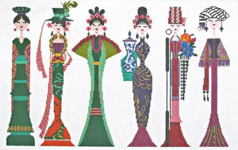 Row of Ladies 2