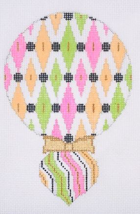 Merry All Over Pastel Drop - Harlequin