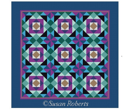 Quilt - Colonial Garden