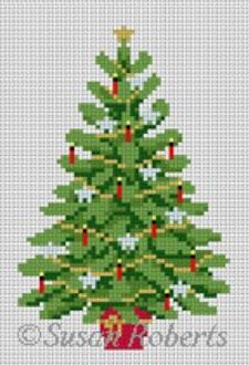 Mini Tree - Candles and Stars